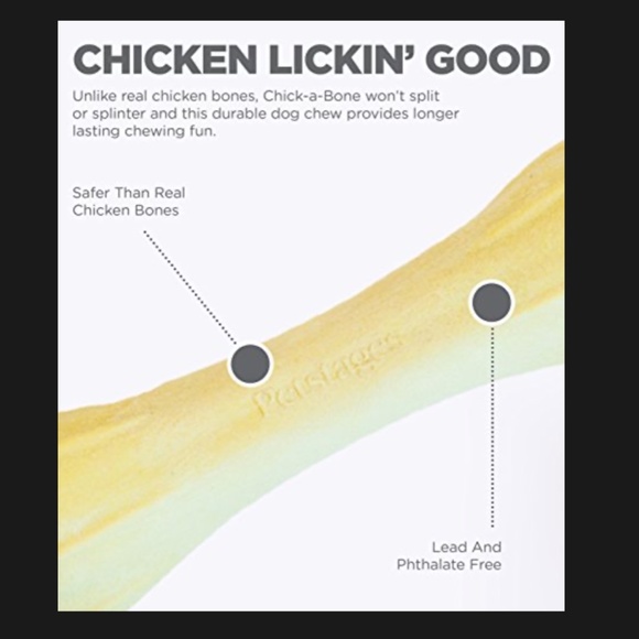 COPY - Petstages Chick-A-Bone Dog Chew Toy~ Original from Manufacturer~Medium - Picture 2 of 4